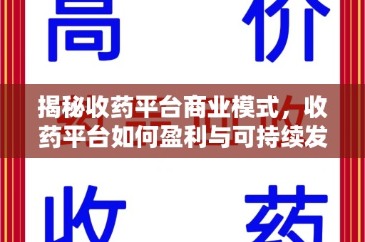 泰安揭秘收药平台商业模式，收药平台如何盈利与可持续发展之路