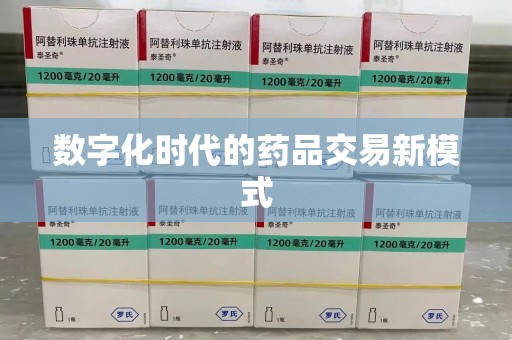 泰安数字化时代的药品交易新模式