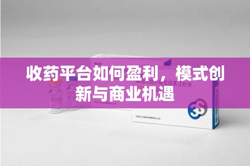 泰安收药平台如何盈利，模式创新与商业机遇