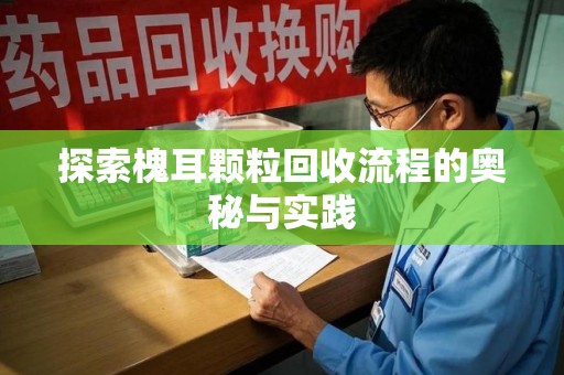 泰安探索槐耳颗粒回收流程的奥秘与实践