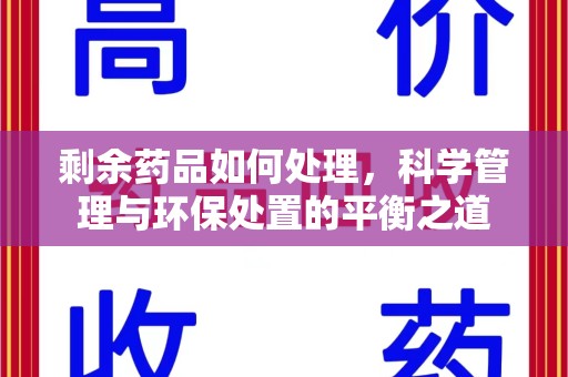 泰安剩余药品如何处理，科学管理与环保处置的平衡之道